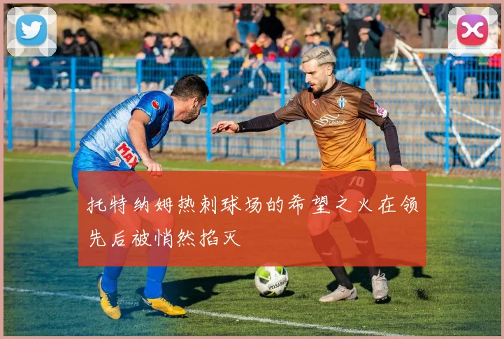 托特纳姆热刺球场的希望之火在领先后被悄然掐灭