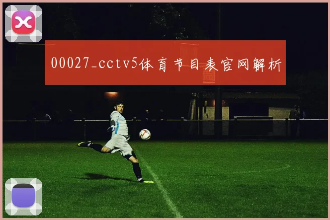 00027_cctv5体育节目表官网解析
